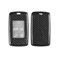 thumbnail image 1 of Car Key Fob Cover, Dry Carbon Car Key Fob Cover Carbon Fiber Remote Key Case With Keychain For L405 Sport L494, 1 of 8