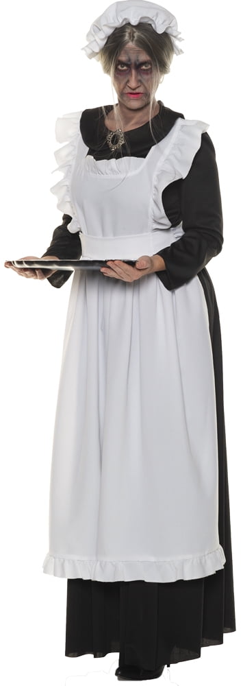 Pioneer Woman Prairie Pilgrim Olden Day Colonial Victorian Maid Grandma Costume 