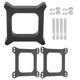 thumbnail image 1 of Set of 3 1" Open Center Style Carburetor Spacers for Chrysler Mopar 4 Cylinder Engine, 1 of 3