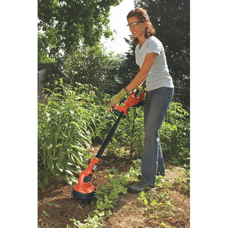 BLACK+DECKER Cultivator Baked Powder Coated Steel Ergonomic Handle BD1536