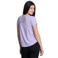 thumbnail image 5 of RBX Active Women's Quick Dry Short Sleeve Workout Top with Mesh Panels, 5 of 5
