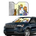 thumbnail image 4 of Windshield Sunshades Scooby Doo Car Windshield Sun Shade Automotive Interior Sun Protection Uv Protection Sun Visors Shade Blocker Accessories, 4 of 8