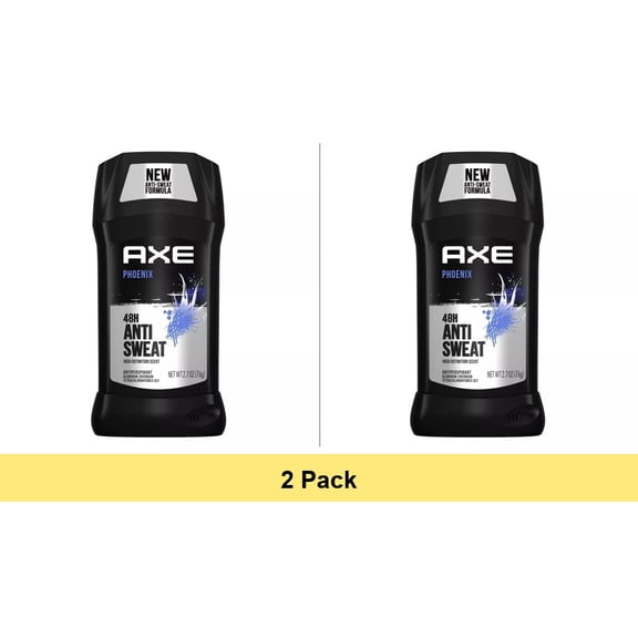 Axe Anti-Perspirant And Deodorant For Odor and Wetness Protection, Phoenix, 2.7 Oz - 2 Pack