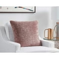 thumbnail image 5 of Signature Home Collection 22" Pink Shearling Decorative Solid Square Throw Pillow, 5 of 5