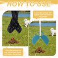 thumbnail image 6 of Uxcell Poop Scooper, 11" Long Handle No Touch Dog Poop Scooper Grabber Non-Breakable Spring Pick Up Tool Shovel, (Milky Blue), Intended for Dogs Waste in Lawns/Grass/Dirt/Gravel, 6 of 7