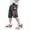 Black, variant on SRZYMJ Kids Boys Baggy Jean Shorts Streetwear Denim Shorts Cargo Stretch Waist Jorts Blue 12-13 Years