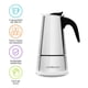 thumbnail image 2 of Cafetera Italiana Moka Redlemon  para Cafe Espresso Acero Inoxidable 300ml, 2 of 7