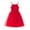 Red, variant on Toddler Flower Girl Dress Casual Tutu Cotton Tutu Tulle Strap Sleeveless Princess Trendy Cute Girls Summer Dress Beige 2-3 Years