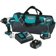 Makita MKXT270 18V LXT1/2" Impact and Hex 1/4" Impact Driver Kit
