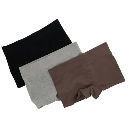 - AnyBody Seamless Wide Waist Boyshort Panties Set A297439