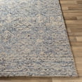 thumbnail image 5 of Hauteloom Radisson Boho Hand Tufted Natural Fiber Wool Area Rug - Traditional Floral Carpet for Living Room, Bedroom, Dining Room - Blue, Brown, Gray - 9' x 12', 5 of 9
