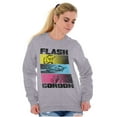 thumbnail image 4 of Flash Gordon Retro Comics Superheroes Sweatshirt for Men or Women Brisco Brands S, 4 of 6