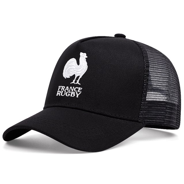 Gorra de béisbol Frances Rugbys Anime Snapback, unisex, negra