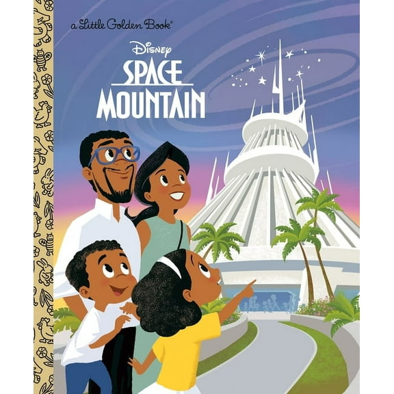 Little Golden Book Space Mountain (Disney Classic), (Hardcover)