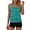 Dark Green, variant on Womens Tankini Sets Two Piece Swimsuits Loose Tank Top with Shorts Summer Beach Bathing Suit