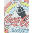 thumbnail image 5 of Coca Cola Juniors' 70's Peace Short Sleeve Tee, 5 of 6