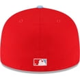 thumbnail image 4 of Men's New Era Red Chicago White Sox City Flag 59FIFTY Fitted Hat, 4 of 6