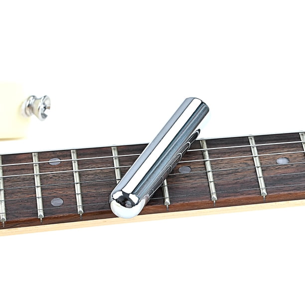Púas para dedos de guitarra Lap Slide Tone Bar con protectores Thumb Finger (cromo) JShteea Para Estrenar