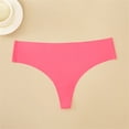thumbnail image 5 of Panties for Women,Fashion Low Waist Striped Briefs for Women Everyday Comfortable Lace Underwear Panties,Womens Underwear,Pink,L, 5 of 5