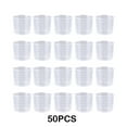 thumbnail image 4 of Enqiretly 50piece Plastic Measuring Cups For Accurate And Precise Measurements Reusable Transparent Scale Cups, 4 of 6