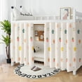 thumbnail image 2 of CAILDANL Students Dorm Bunk Bed Curtain Home Privacy Bed Shading Curtain Net Bed Cloth Dustproof Blackout Bed Canopy Bedding Curtain Students Dormitory Tent Lightproof Cloth Curtain, 2 of 8