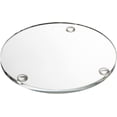 thumbnail image 3 of WWS-Set of 6 Round Glass Drink Coasters, 3.5 Inch Crystal Coasters Decorative Glass Plates Clear Glass Coasters for Mugs, Cups, Dining Tables, Office, Kitchen, Home Decor and Parties, 3 of 4