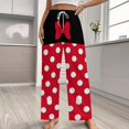 thumbnail image 2 of Cartoon Mouse Character Pajamas For Women Loose Retro Night Pajama Pants Comfortable Sleepwear Bottoms Homewear, 2 of 6