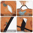 thumbnail image 6 of Rooster and Farm Orange Pattern Teens Toddler Nap Mat with Pillow, Sleeping Mat Bag for Preschool Daycare 59"x22", 6 of 6