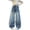 z260410-3-Blue, variant on XEGLSBU Girls Jeans Size 6 Girls Casual Pants Autumn Denim Trousers with Heart Embroidery Wide Leg Straight Design Comfortable Blend Blue Size 6-7 Years