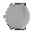 thumbnail image 4 of Timex Men's Easy Reader Bold 43mm Watch – Silver-Tone Case White Dial with Black Leather Strap, 4 of 5