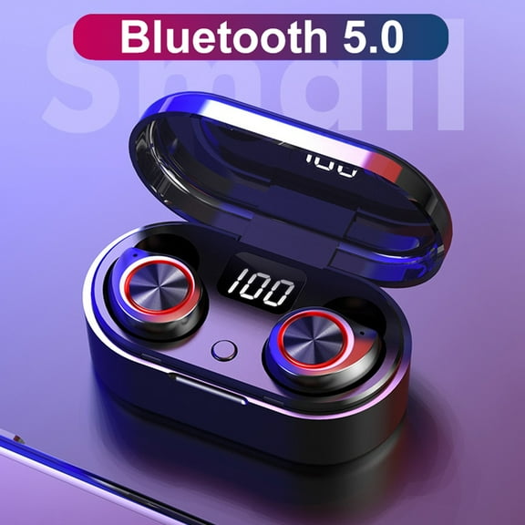 Joernso TW80 Bluetooth-compatible 5.0Stereo Digital Display In-Ear Wireless Earphones Earbuds