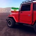 thumbnail image 6 of SNGMN Iran Car Window Flag, Strong Clip for Vehicle Parades Rally Decoration, 6 of 6