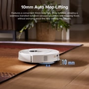 Roborock Qrevo Series Robot Vacuum and Mop, Auto Mop Washing&Drying, 8000Pa Suction, Self-Emptying, Anti-Tangle Brushes, Smart Obstacle Avoidance (QV 35A)