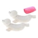 thumbnail image 2 of Cubiertas de para patines de hielo, cubierta elástica para patinaje, Protector de para caminar, patines artísticos, entrenamiento Rosa Rosa, 2 of 8