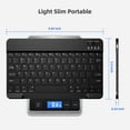 thumbnail image 6 of Elegant Choise Wireless Bluetooth Keyboard for iPad Tablet PC Laptop Android, 6 of 31
