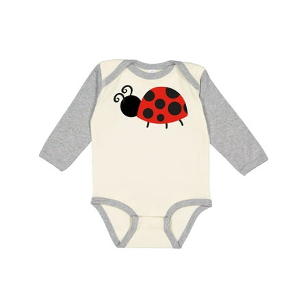 

Inktastic Ladybug Gift Baby Girl Long Sleeve Bodysuit