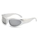 thumbnail image 3 of Gafas de sol modernas y futuristas para hombre, gafas deportivas para ciclismo, gafas de sol Y2K, 3 of 6