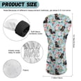thumbnail image 7 of Uorisanigo Golf Club Head Covers Soft PU Leather Flower Dachshund Golf Driver Fairway Wood Hybrid Headcover Head Cover, 3 Pack Essential Accessories, Stain-Resistant, 7 of 7