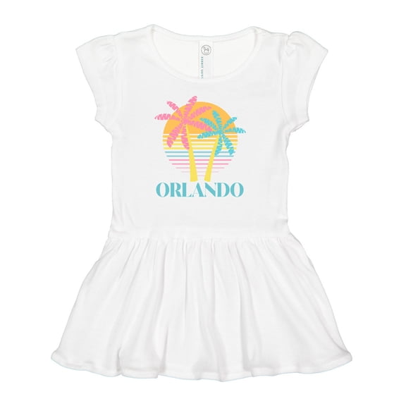 Inktastic Orlando Florida Vacation Trip Girls Baby Dress