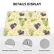 thumbnail image 3 of Fotbe Green And Purple Grapes Alfombrilla de Secado para Cocina con Estampado, 18x24 Pulgadas, 3 of 7