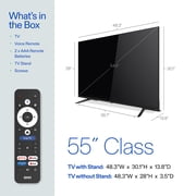 onn 55 in QLED 4K UHD Google TV, 55SQ4GSB1