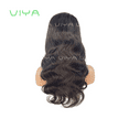 thumbnail image 4 of VIYA Body Wave Lace Front Wig Caps Human Hair Natural Black 13x4 Transparent Lace Closure for Women 18 Inch, 4 of 6