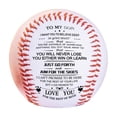 thumbnail image 2 of Lilgiuy Fathers Day Birthday Gifts for Son Kids Men, Graduation Gifts for Son from Dad Mom, Gifts for Baseball Players Boys, Personalized Baseball Gifts for Him, Gifts for Adult Son, Teen Boy Gifts, 2 of 5