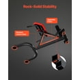 thumbnail image 4 of VEVOR Roman Chair Back Extension Hyperextension Bench Multi-Function Adjustable Gym, 4 of 7