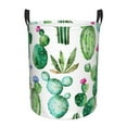 thumbnail image 6 of Lsque Cactus Plants1 pattern Laundry Hamper Basket, Tall Woven Rope Hamper Basket for Clothes, Lightweight Storage Basket, Collapsible Waterproof-Medium, 6 of 8