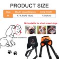 thumbnail image 2 of Protector bucal ajustable de nailon suave y transpirable para perros medianos, antimasticar, ladrar y morder MFZFUKR CPB-US-XAH147-1, 2 of 5