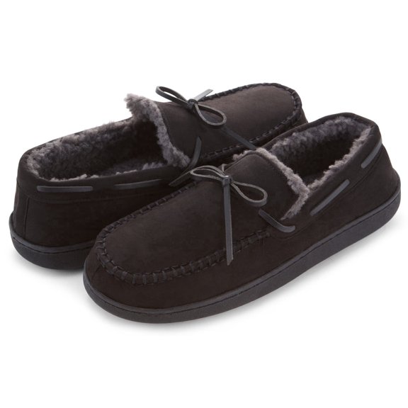 Floopi Men’s Classic Microsuede Moccasin Slipper