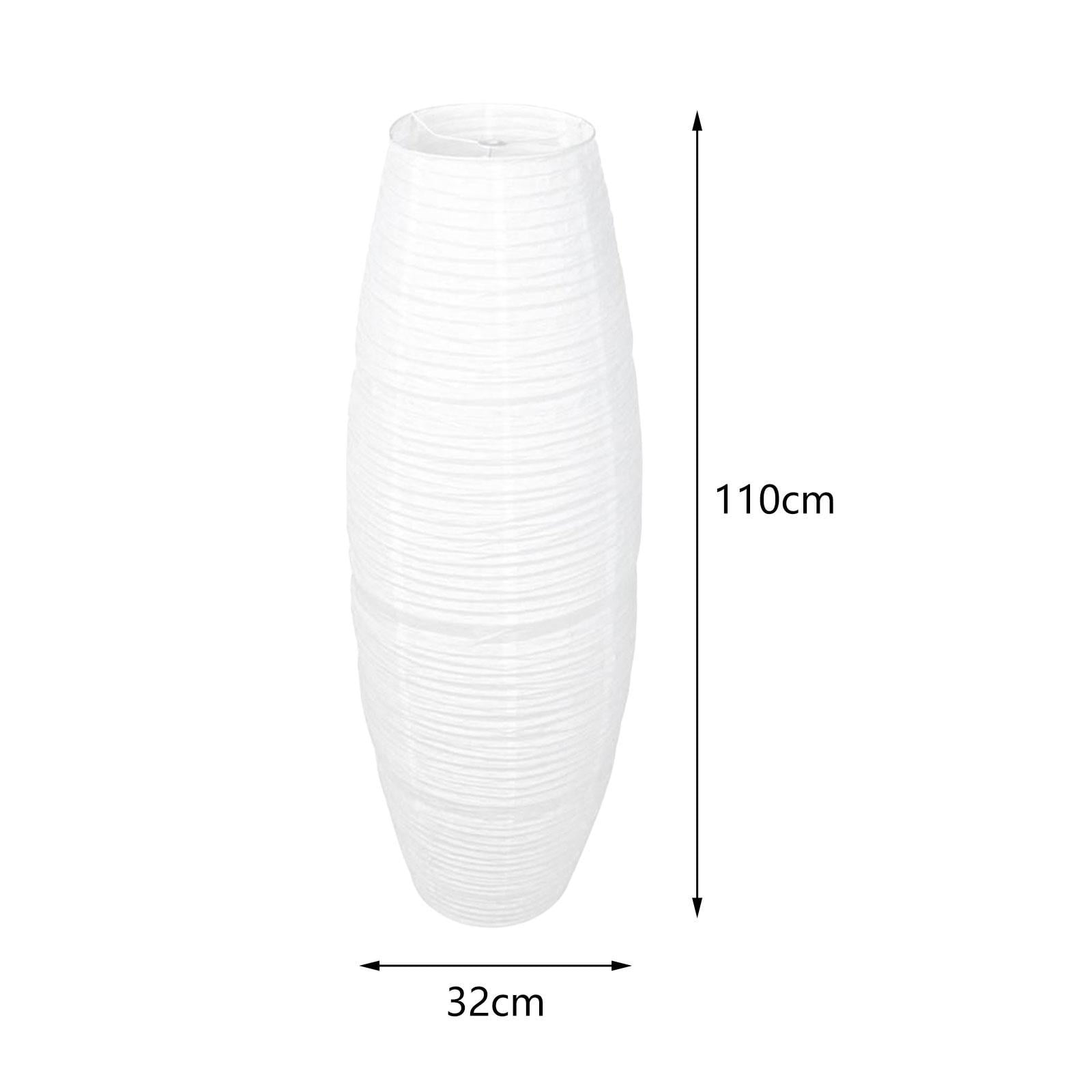 Girl Statue Floor Lamp Cover Figurine Resin Paper Material for Living Room Bedroom Office Decoration