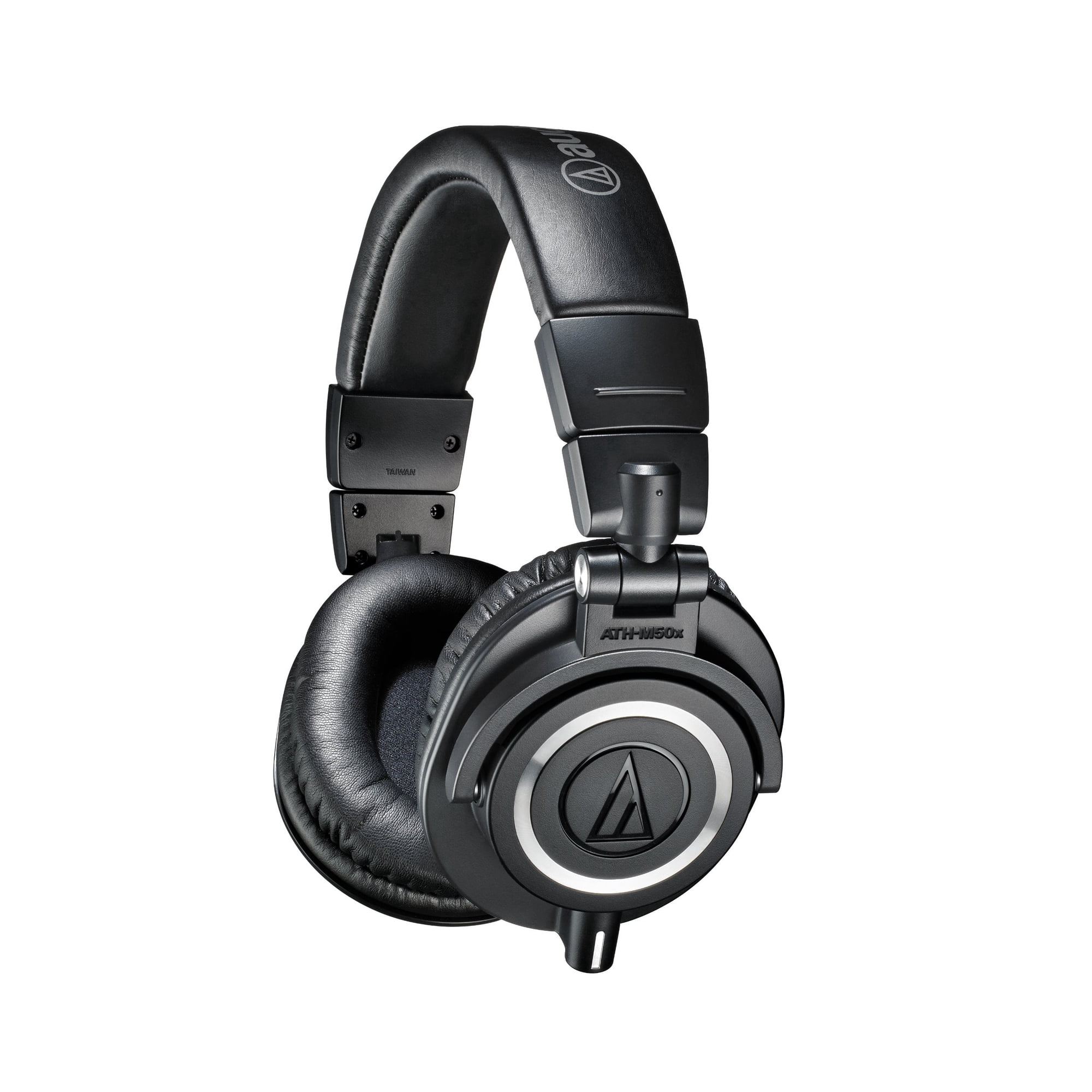 Audio-Technica ATH-M50X Professional Studio Monitor Headphones - Black, Professional Grade, Critically Acclaimed, with Detachable Cable
