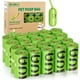 thumbnail image 1 of Bolsas biodegradables para excrementos de perro MUAMUA, 300 unidades con dispensador, 1 of 7